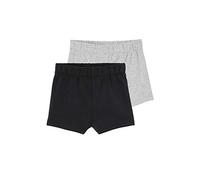 VERTBAUDETLot de 2 Shorts Fille à Porter sous robelot noir3A