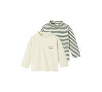 VERTBAUDETLot de 2 T-Shirts col roulévanille24M(86CM)