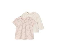 VERTBAUDETLot de 2 T-Shirts naissancerose pâle18M(81CM)