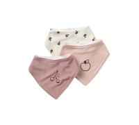 VERTBAUDETLot de 3 bavoirs bandanas en épongelot roseTU
