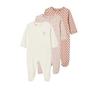 VERTBAUDETLot de 3 Dors-Bien bébé en interlockrose6M(67CM)