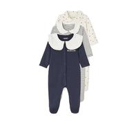 VERTBAUDETLot de 3 Dors-Bien Coeur bébé en interlockbleu nuit24M(86CM)