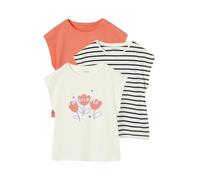 VERTBAUDETLot de 3 T-Shirts Basics Fille Manches courtescorail10A
