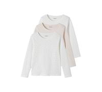 VERTBAUDETLot de 3 T-Shirts Manches Longues Fantaisie Fille BASICSrose nude6A