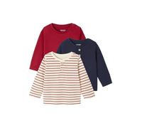 VERTBAUDETLot de 3 Tee-Shirts bébé rouge24M(86CM)