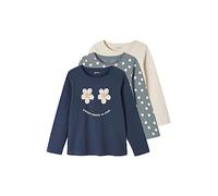 VERTBAUDETLot de 3 Tee-Shirts Fille Manches Longues Oeko-Tex®marine3A