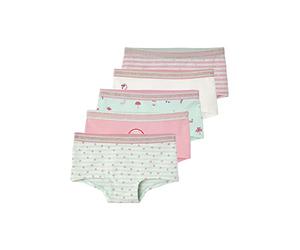 VERTBAUDETLot de 5 Shorties filleLot Bleu et rose2A