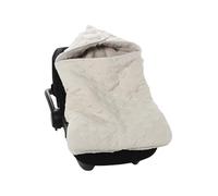 Nid d'ange motif coeur en jacquard beige TU