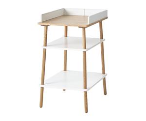 VERTBAUDETTable à Langer Ligne CONFETTIblanc/boisTU