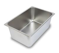 VERTES Bacs GN 1/1 Gastro Norm Gastronorm (Acier inoxydable, 200mm de profondeur, Hygiénique, Inoxydable, Résistant aux rayures, Résistant à la température de -40° à +300°C)
