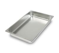 VERTES Bacs GN 1/1 Gastro Norm Gastronorm (Acier inoxydable, 65mm de profondeur, Hygiénique, Inoxydable, Résistant aux rayures, Résistant à la température de -40° à +300°C)