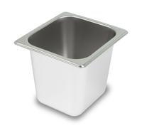 VERTES Bacs GN 1/6 Gastro Norm Gastronorm (Acier inoxydable, 150mm de profondeur, Hygiénique, Inoxydable, Résistant aux rayures, Résistant à la température de -40° à +300°C)