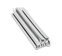 VERTES Clips pour clippeuses à saucisses, clippeuses manuelles, set de 950 pièces, inoxydables, utilisation facile avec les clippeuses à saucisses vertes, pour une utilisation professionnelle