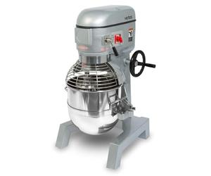 VERTES Pétrin à pâte professionnel Machine à pâte avec batteur planétaire, capacité 40L, 1500W, bol en inox, lame de batteur, crochet pétrisseur et fouet, 3 vitesses 80, 160 et 310 tr/min