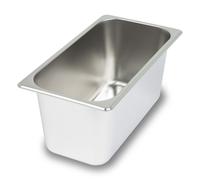 VERTES Récipients GN 1/3 Gastro Norm Gastronorm (Acier inoxydable, 150mm de profondeur, Hygiénique, Inoxydable, Résistant aux rayures, Résistant à la température de -40° à +300°C)