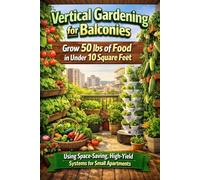 Vertical Gardening for Balconies: Grow 50 lbs of Food in Under 10 Square Feet Using Space-Saving, High-Yield Systems for Small Apartments