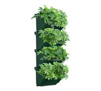 Vertical Grow Tower - Self Watering Planter Set, Breathable Stack Design with Moisture Control System, Gardening Use, Modular Plant Pots, Garden Planter for Cherry Strawberry Climbing Vine Vegetables