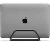 Vertical Laptop Stand for MacBook Pro, MacBook Air, Apple Laptop Stand, Vertical Aluminum Stand, Black