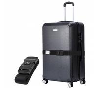 VERTICAL STUDIO "Bergen" 24" Valise noir avec sangle de bagage GRATUITE Taille:taille unique