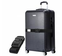 VERTICAL STUDIO "Bergen" 28" Valise noir avec sangle de bagage GRATUITE Taille:taille unique