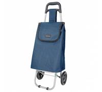 VERTICAL STUDIO chariot de courses pliable 35 L bleu marine Taille:taille unique