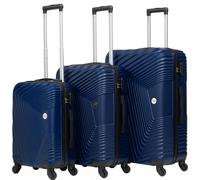 VERTICAL STUDIO "Fredrikstad" Valise Ensemble de 3 20" 24" 28" marine Taille:taille unique