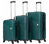 VERTICAL STUDIO "Fredrikstad" Valise Ensemble de 3 20" 24" 28" vert foncé Taille:taille unique