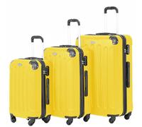 VERTICAL STUDIO "Helsinki" Valise Ensemble de 3 20" 24" 28" jaune Taille:taille unique
