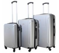 VERTICAL STUDIO "Linköping" Valise Ensemble de 3 20" 24" 28" argent Taille :taille unique