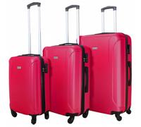 VERTICAL STUDIO "Linköping" Valise Ensemble de 3 20" 24" 28" rose Taille :taille unique