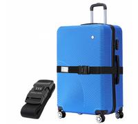 VERTICAL STUDIO "Malmö" 28" Valise bleu avec sangle de bagage GRATUITE Taille:taille unique