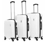 VERTICAL STUDIO "Reykjavik" Valise Ensemble de 3 20" 25" 28" blanc Taille :taille unique