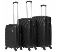 VERTICAL STUDIO "Reykjavik" Valise Ensemble de 3 20" 25" 28" noir Taille :taille unique