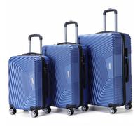 VERTICAL STUDIO "Stavanger" 20" 24" 28" Valise Ensemble de 3 bleu foncé Taille :taille unique