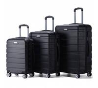 VERTICAL STUDIO "Trelleborg" 20" 24" 28" Valise Ensemble de 3 noir Taille :taille unique
