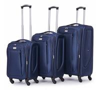 VERTICAL STUDIO Valise en tissu "Tromso" 20" 24" 28" Ensemble de 3 marine Taille :taille unique
