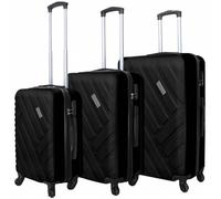 VERTICAL STUDIO "Vantaa" Valise Ensemble de 3 20" 24" 28" noir Taille:taille unique