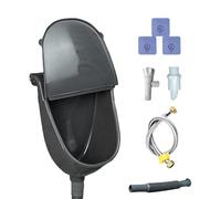 Vertical Toilet Unit, Portable Standing Basin, Outdoor Relief Equipment, Mounted Washroom Fixture, Compact Sanitary Device, Utility Convenience Tool for Boyfriends, Husbands, Fathers, and Dormitories