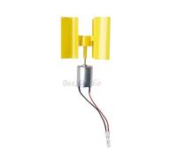 Vertical Wind Turbines Generator Small DC electronic starter +Blades +LED Light DIY Kit DC 5.5V 6000RPM ICXLPMC