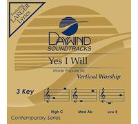 Vertical Worship - Yes I Will [Accompaniment/Performance Track] [Import]