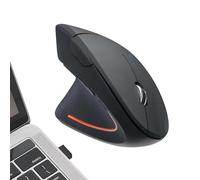 Verticale sans fil - Rechargeable Ergonomique, Optique Silencieux, Mode | Dispositif d'entrée éclairé pour Travail Maison Portable Professionnel Divertissement Création Studio