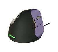 Evoluent Souris VerticalMouse 4 Small - filaire USB optique 6 boutons pour droitiers violet/noir