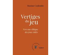 Vertiges du jeu - Maxime Coulombe - Liber Canada - broché - Essai