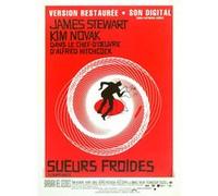 Vertigo Sueurs Froides- affiche de cinéma - 40x54 cm roulée G