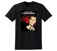 Vertigo T Shirt 4K BLURAY DVD Cover Poster Tee Black XL