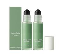 Vertisooth Roll-on Anti-Vertiges, Vertisoothe Roll-on Anti-Vertiges, Huiles Essentielles à Action Rapide, Ingrédients Naturels pour Soulager Rapidement les Vertiges (2pcs)