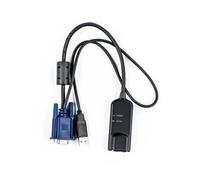 Vertiv Câble KVM Avocent MPUIQ-VMCHS Noir/Bleu 0,3556 m