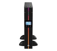Vertiv Liebert GXE3-2000IRT2UXL alimentation d'énergie non interruptible Double-conversion (en ligne) 2 kVA 1800 W 8 sortie(s) CA