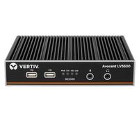 Vertiv - LV5500R-400 - Vertiv Avocent LV5500 Extender KVM haute performance | 4K 60 Hz | Tête simple | Double tête | KVM à un seul port | 2 ports KVM | 4 ports KVM | 4 ports KVM |