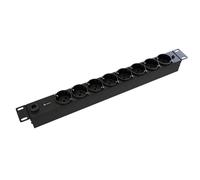 Vertiv PowerGo Unité de distribution électrique en rack Basique (standard) PDU en rack 1U 230 V 16 A 3,6 kW 50/60 Hz 8 entrées Schuko al